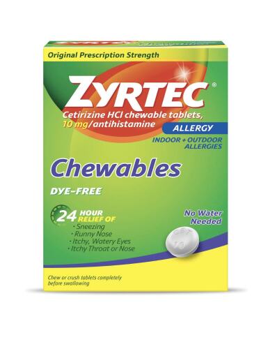 Zyrtecチュアブル4