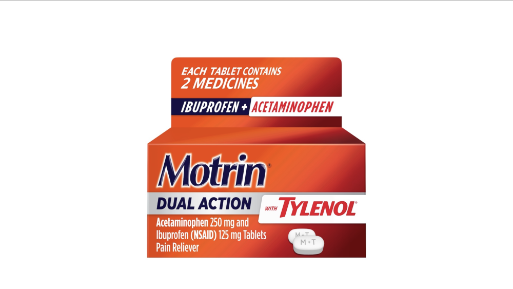 Motrin® Tylenol® 双效合剂