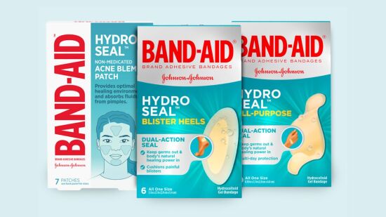 Confezioni del prodotto Band-Aid Hydro Seal