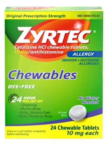 Zyrtec chewables